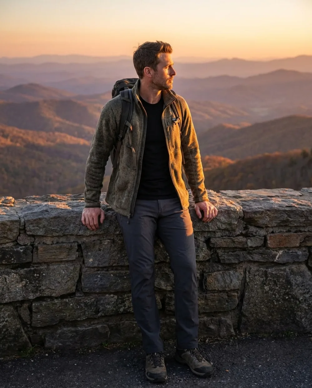 Men's outdoor apparel