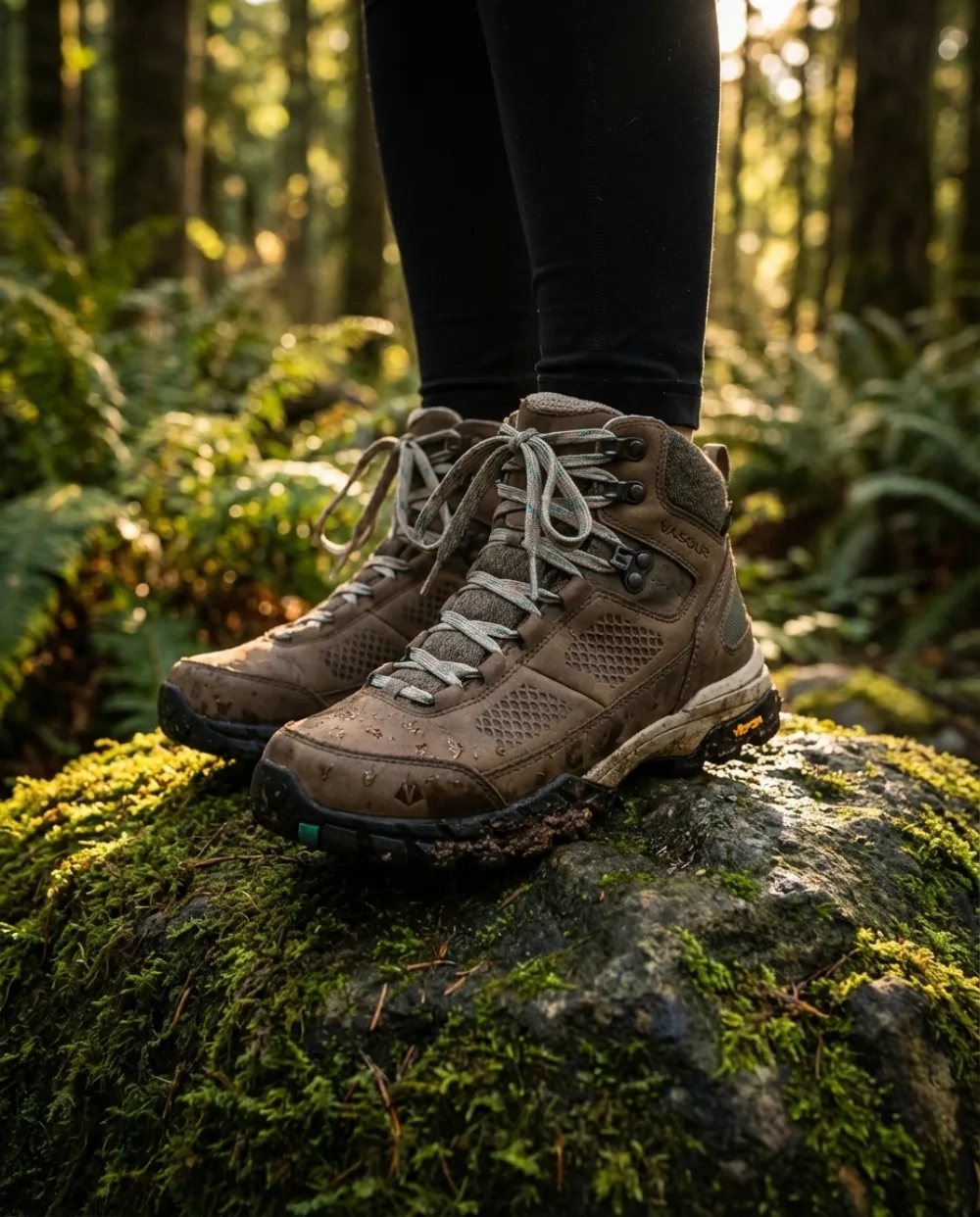 Hiking boots and trail shoes