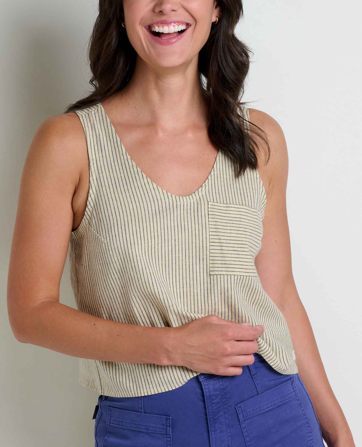 Toad & Co. - Taj Hemp Button Back Tank