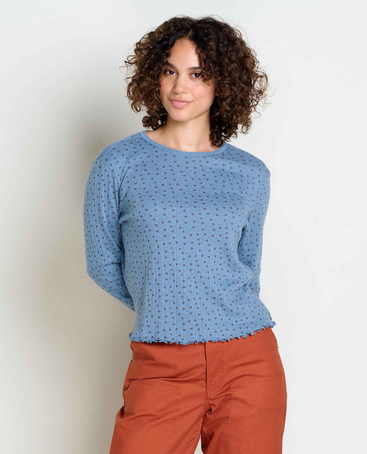 Toad & Co. - Foothill Pointelle Long Sleeve Crew