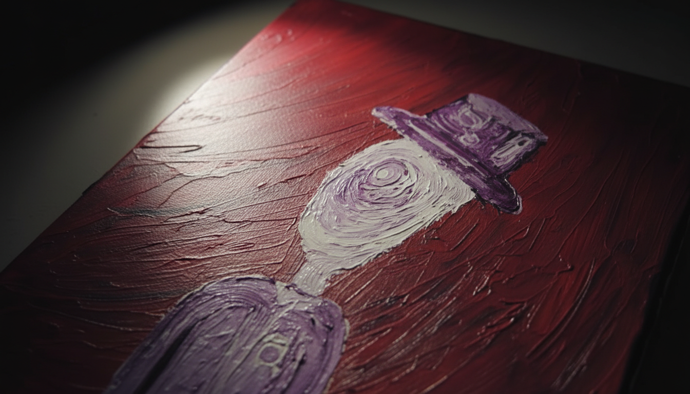 Head Up Eyes Forward — Ryan Moss's original hand-painted canvas